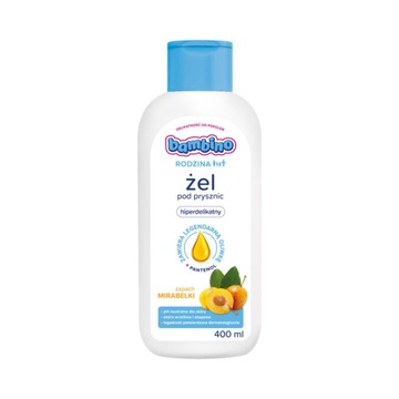 Żel pod prysznic BAMBINO RODZINA Mirabelka 400ml