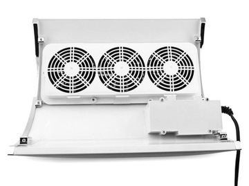 Пылеуловитель для ногтей 40 Вт, 3 вентилятора + сумки