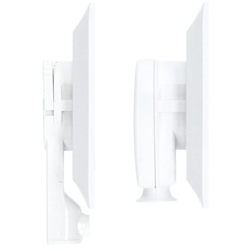 Вилка плоская угловая с заземлением Uni-Schuko 16А белая