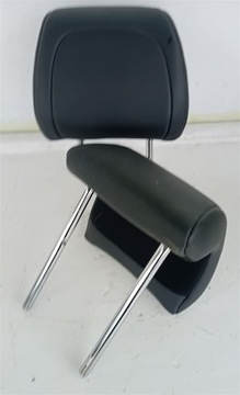 ZAGŁÓWEK PRAWY LEWY TYŁ CZARNA SKÓRA CITROEN C5 III X7