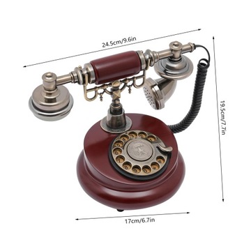 MS-6100B Беспроводной стационарный телефон с винтажным стилусом