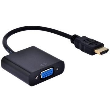PRZEJŚCIÓWKA ADAPTER Z HDMI DO VGA KONWERT