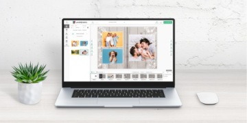 Люкс фотокнига, фотоальбом - А4 вертикальный, 40 страниц.