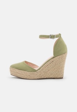 RAID DAMSKIE ESPADRYLE NA KOTURNIE ZIELONE 39 1BYM