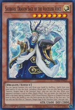 Yu-Gi-Oh! TCG: Sauravis, Dragon Sage of the Voiceless Voice (PHNI)