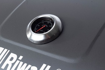 Riwall САДОВЫЙ УГОЛЬНЫЙ ГРИЛЬ С КРЫШКОЙ ЗЕПЕЛЬНИЦЫ + ТЕРМОМЕТР