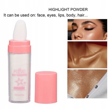 Highlight Powder Puff 9g Shimmering Glittering