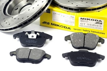 ТЮНИНГ Диски 300мм + Колодки ПЕРЕДНИЕ Ford MONDEO Mk4