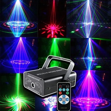 LASER SHOW SYSTEM COLOR RGB DJ-DISCO