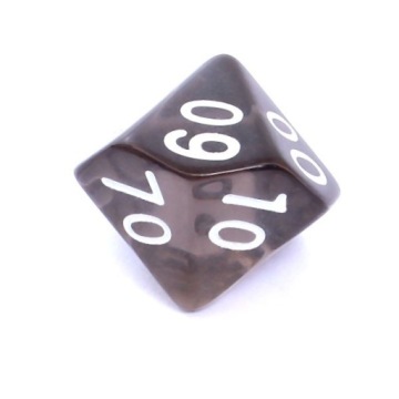 Набор кубиков Rebel RPG Crystal Black