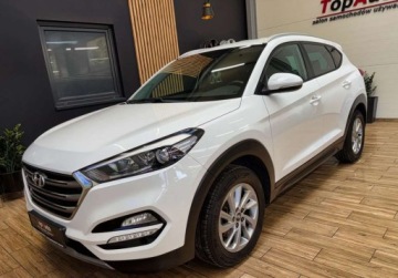 Hyundai Tucson III SUV 1.7 CRDi 141KM 2017 Hyundai Tucson 1.7 blue CRDI AUTOMAT bezwypadkowy GWARANCJA perfekcyjny, zdjęcie 11