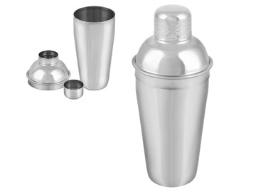 ШЕЙКЕР СТАЛЬНОЙ БАРМЕН КОКТЕЙЛЬ НАПИТКИ 500МЛ 0,5 Л