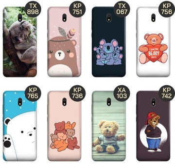 ЧЕХОЛ ДЛЯ XIAOMI REDMI 8A МЕДВЕДИ УЗОРЫ КОАЛА МЕДВЕДЬ МЕДВЕДЬ ЧЕХОЛ