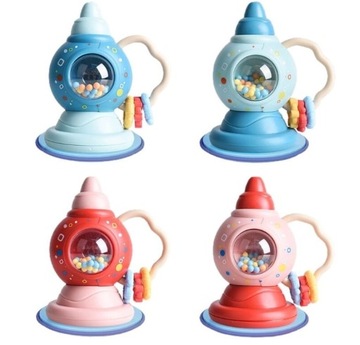 ПОгремушка-прорезыватель ЦВЕТНАЯ ТРУБА 10 СМ СЕНСОРНАЯ