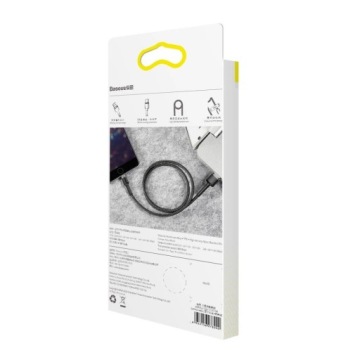 Baseus Cafule USB кабель для iPhone, 1.5 A, 2 м