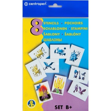 Szablony B+ Centropen Stencils 9996