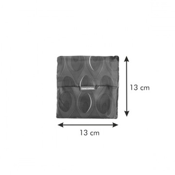 TESCOMA Сумка для покупок Fancy Home Антрацит 17л