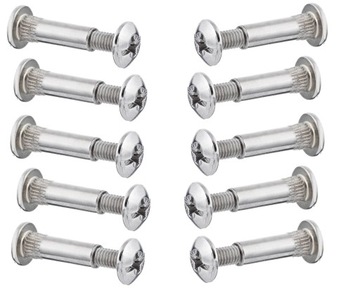 Мебельный соединитель фи8 мм М6 (39-50 ММ) для шкафов