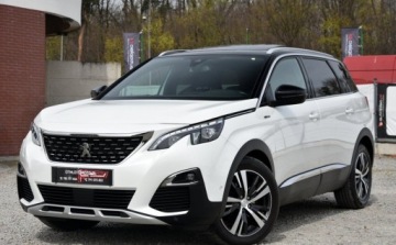 Peugeot 5008 II Crossover 2.0 BlueHDI 180KM 2020 Peugeot 5008 totalny full SKORA Alusy LED Navi. BLIS linne assist Grzane f, zdjęcie 7