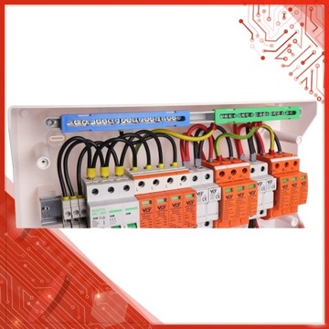 ФЭУ РАСПРЕДЕЛИТЕЛЬНОЕ УСТРОЙСТВО 1000 В постоянного/переменного тока, 2 СТРОЧКИ, ФОТОВОЛЬТАИКА