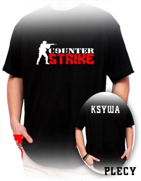 COUNTER STRIKE KOSZULKA CS GO PREZENT KSYWA rozmiar S