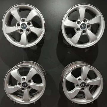 4× DISK HLINÍK HYUNDAI OE I30 6.5" X 16" 5X114.3 ET 46
