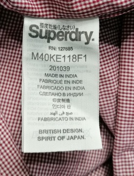 R11120 SUPERDRY KOSZULA KR. RĘKAW Roz. L