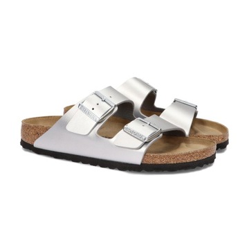 Klapki BIRKENSTOCK Arizona 1012283 Silver r.39