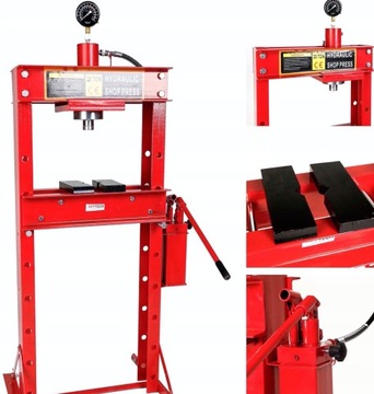 ГИДРАВЛИЧЕСКИЙ ПРЕСС 30Т 2-СТУПЕНЧАТЫЙ НАСОС 30ТОН МОЩНЫЙ