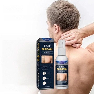 Spray Do Usuwania Włosów, Hair Off Zatrzymaj Wzros 50ml