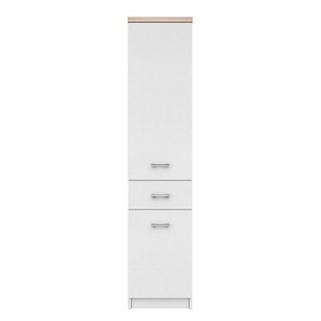 SZAFA 40cm garderoba półki szafka słupek BIAŁA