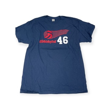 Koszulka t-shirt męski GILDAN USA VOLLEYBALL L