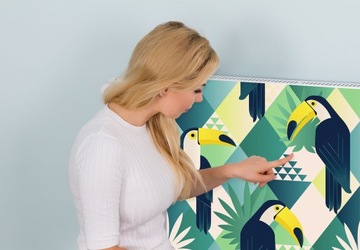 МАГНИТНАЯ КРЫШКА РАДИАТОРА 60х60 ПТИЦЫ ФОТО ОБОИ