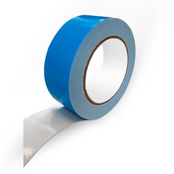 Taśma pianka dwustronna do prowadnic biała 40mm/5m