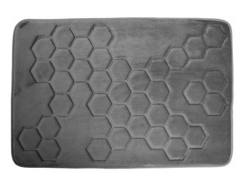 Dywanik łazienkowy 60x90cm szary Honey gruby miękk