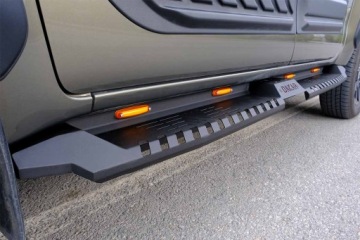 Volkswagen Amarok 2023 - Стальные боковые подножки DAKAR V2
