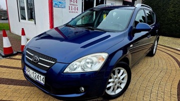 Kia Ceed I SW 1.6 122KM 2007 Kia Ceed Zarejestrowany kombi 1.6 Benzyna 121KM