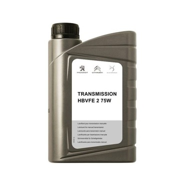 Olej przekładniowy TRANSMISSION HBVFE2 75W 1618078480 OPEL PSA