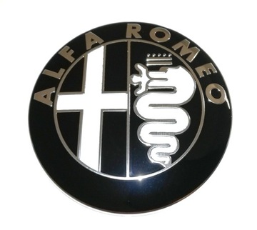ALFA ROMEO EMBLEMAT ZNACZEK 74mm NA MASKĘ KLAPĘ