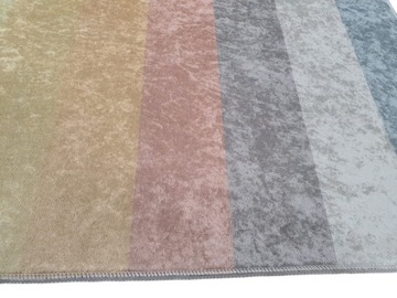 Ковер DIGITAL PASTEL пастель полосы полосы 120х180 радуга с радугами пастель