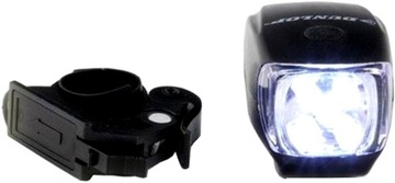 Велосипедное освещение Dunlop ПЕРЕДНЕЕ + ЗАДНЕЕ освещение