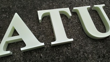 БУКВЫ ЦИФРЫ 3D ЗНАКИ ИЗ СТИРОДУРА 50 СМ СТИРОДУР