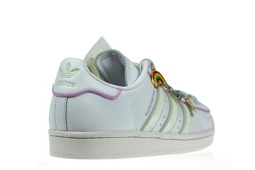 Buty damskie ADIDAS SUPERSTARr W 'Lace Jewels - White Lilac'