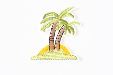 Aplikacja naprasowanka termo palmy 6,1x5,2cm