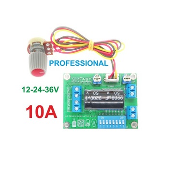 Regulator silnika LED PWM Soft Start i Stop 10A