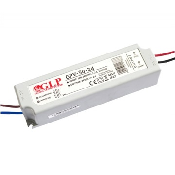 Zasilacz LED hermetyczny GLP GPV-50-24E IP67
