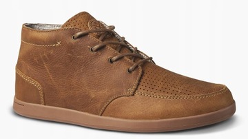 Reef Spiniker Mid Casual Mens Leather Boots męskie buty skórzane - 42