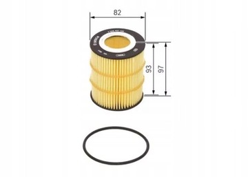 BOSCH F 026 407 155 FILTR OLEJE