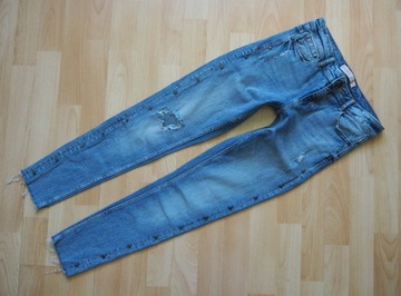 ZARA __ PIĘKNE SPODNIE JEANS RURKI __ R. 26/S