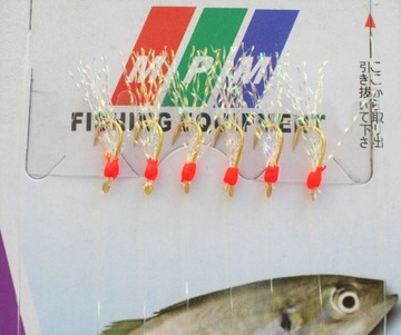 PRZYWIESZKA śledź makrela przywieszki GOTOWA kpl B